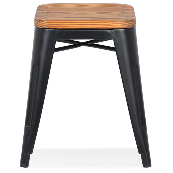 Borough Wharf Bulpitt Solid Wood Accent Stool Wayfair Ie